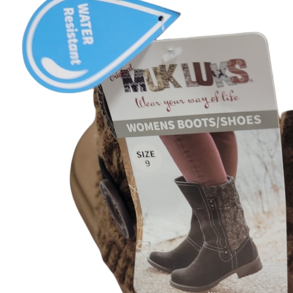 NWT Muk Luks Booties Size 9 - Picture 7 of 8
